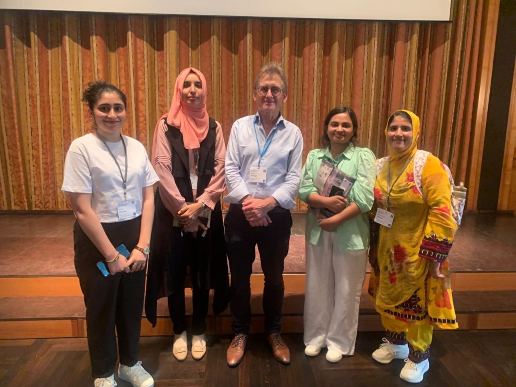 Pakistani Women Scientists with Nobel Laureate Bernard Feringa